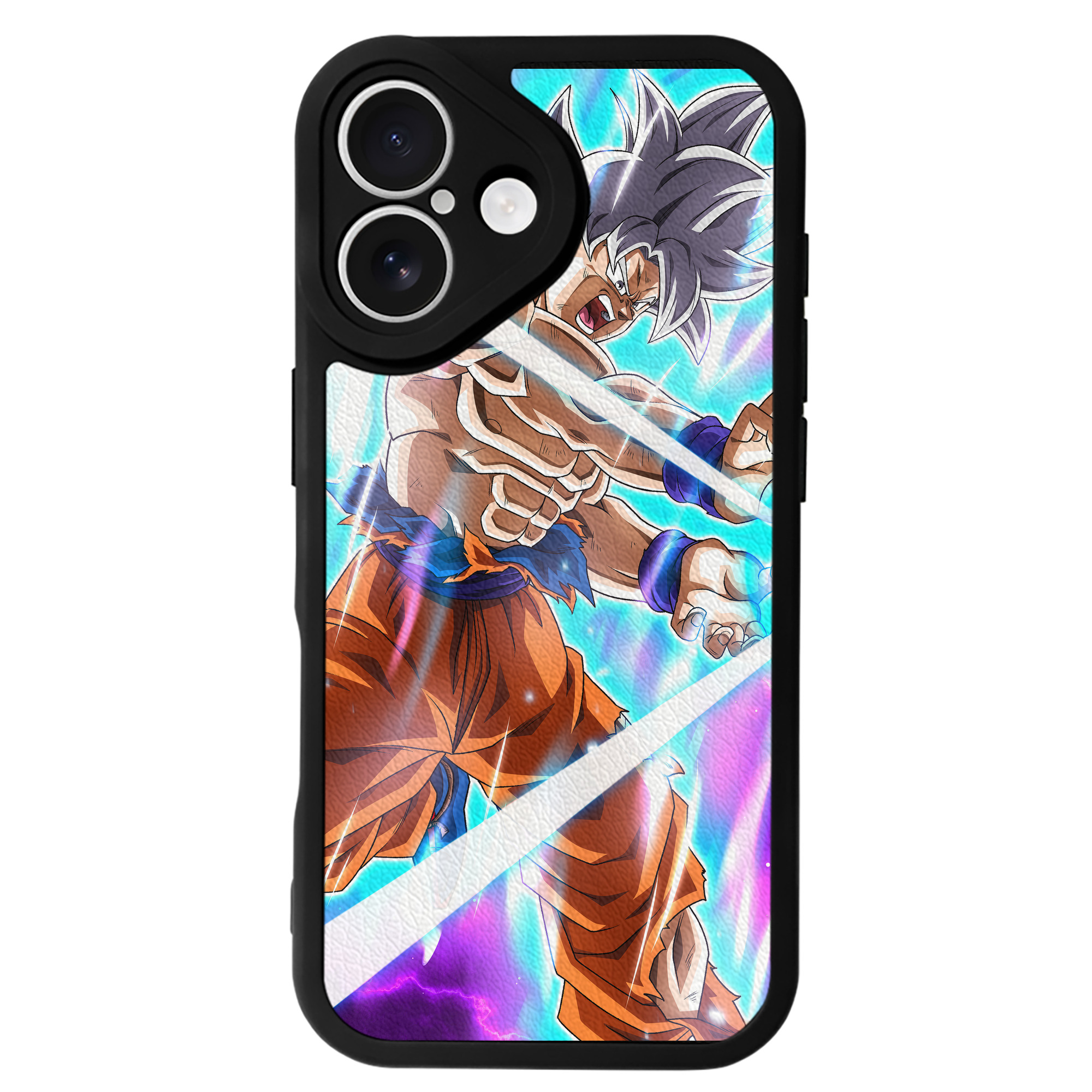 （画像用） ドラゴンボール DRAGON BALL 【iPhone 16シリーズ対応】シリコンスマホケース（レザー調） 材質：シリコン